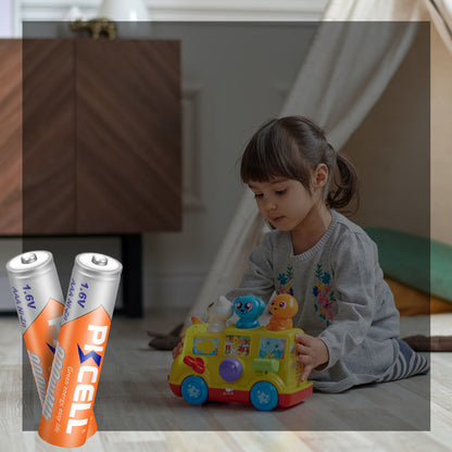 4PCS PKCELL AAA Rechargeable battery 1.6V 900mWh NI-ZN AAA Batteries 3A For Remote Control Radio Flashlight LED MP3