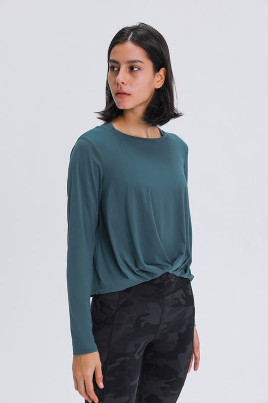 Women's Long Sleeve T-Shirt Green