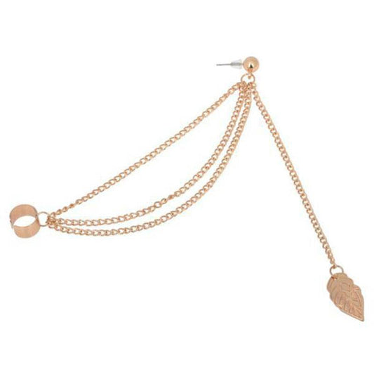 2020 earings long women fashion earing for womens Punk Rock Style Young Gift Leaf Chain Tassel Earri