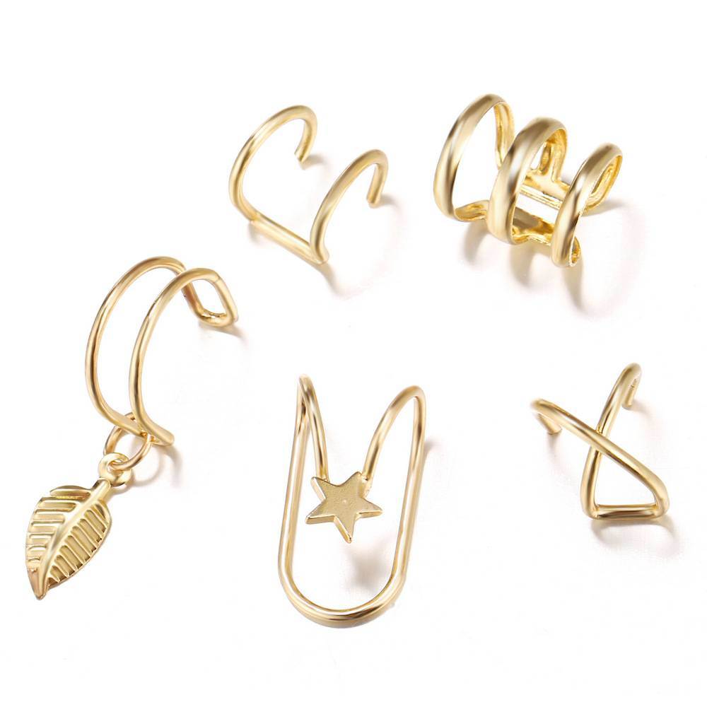 2020 earings long women fashion earing for womens Punk Rock Style Young Gift Leaf Chain Tassel Earri