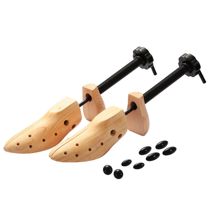 2Pcs Shoe Stretcher 2-Way Shoe Widener Expander Shoe Tree Adjustable Length Width