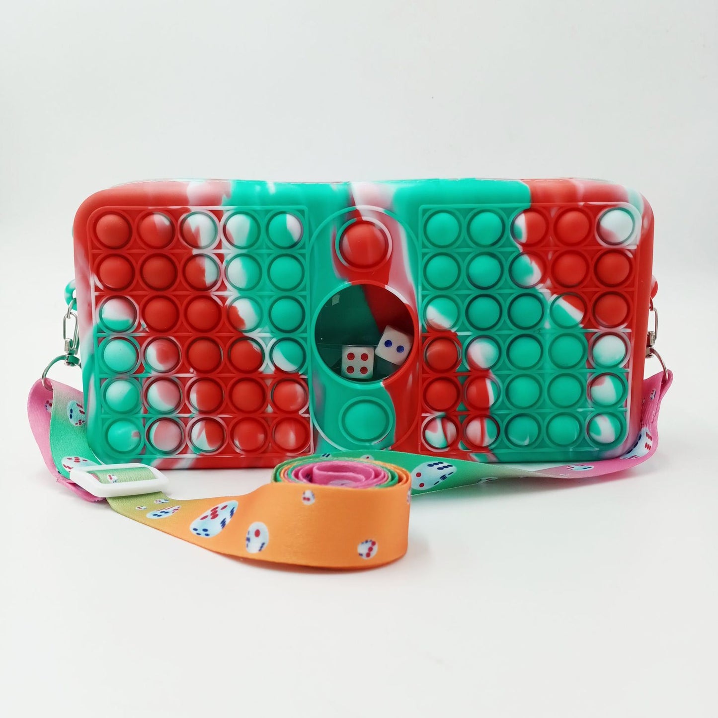 Pen bag silicone stationery box bag decompression student toys