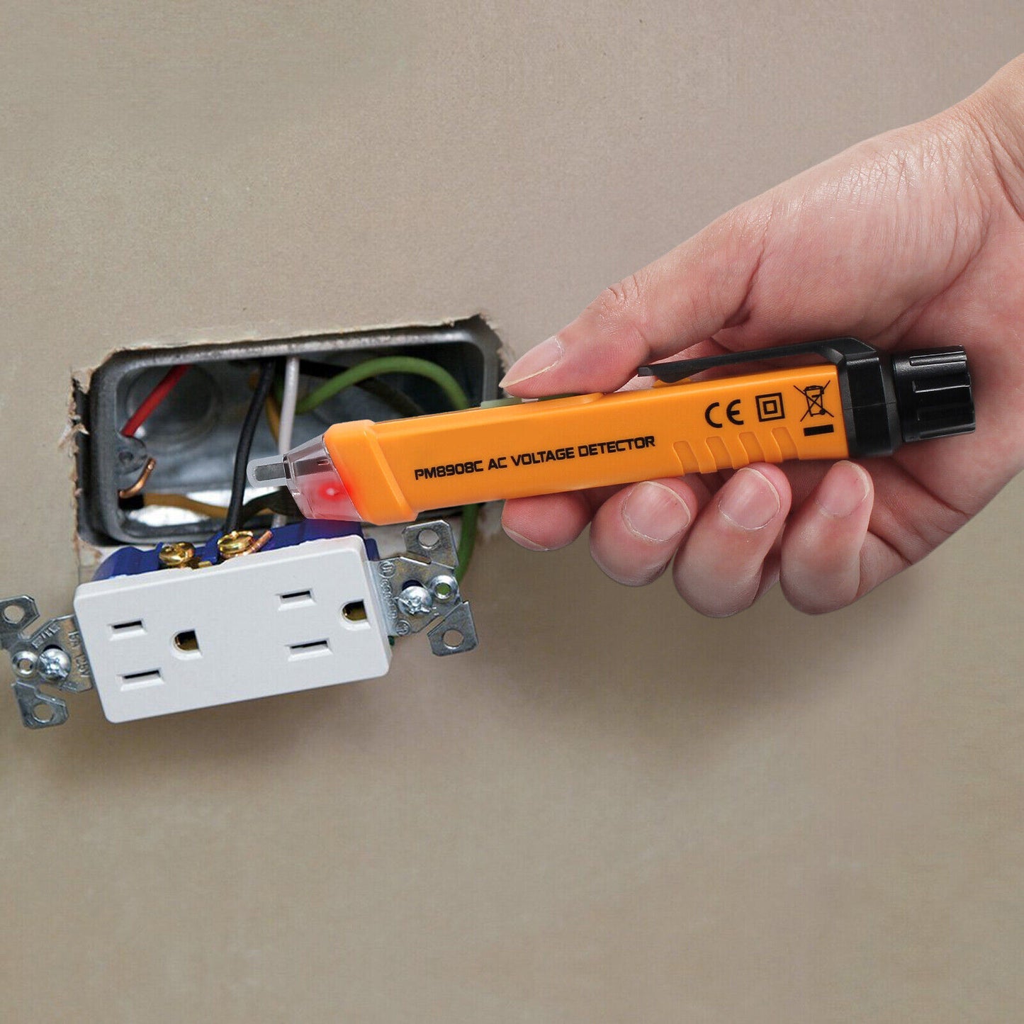 Digital Multimeter Non-Contact Voltage Tester Socket Tester Electrical Test Kit