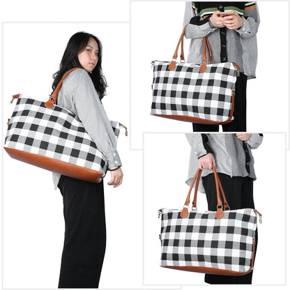 Women Duffle Bag Travel Luggage Bags Weekend Overnight Bag Tote Bags Shoulder Handle Bags