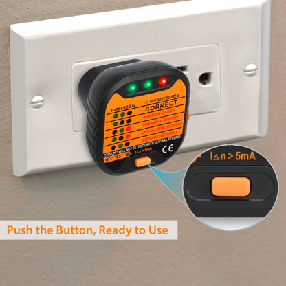 Digital Multimeter Non-Contact Voltage Tester Socket Tester Electrical Test Kit