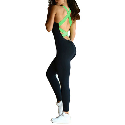 Women's Sports YOGA Workout Gym Fitness Jumpsuit