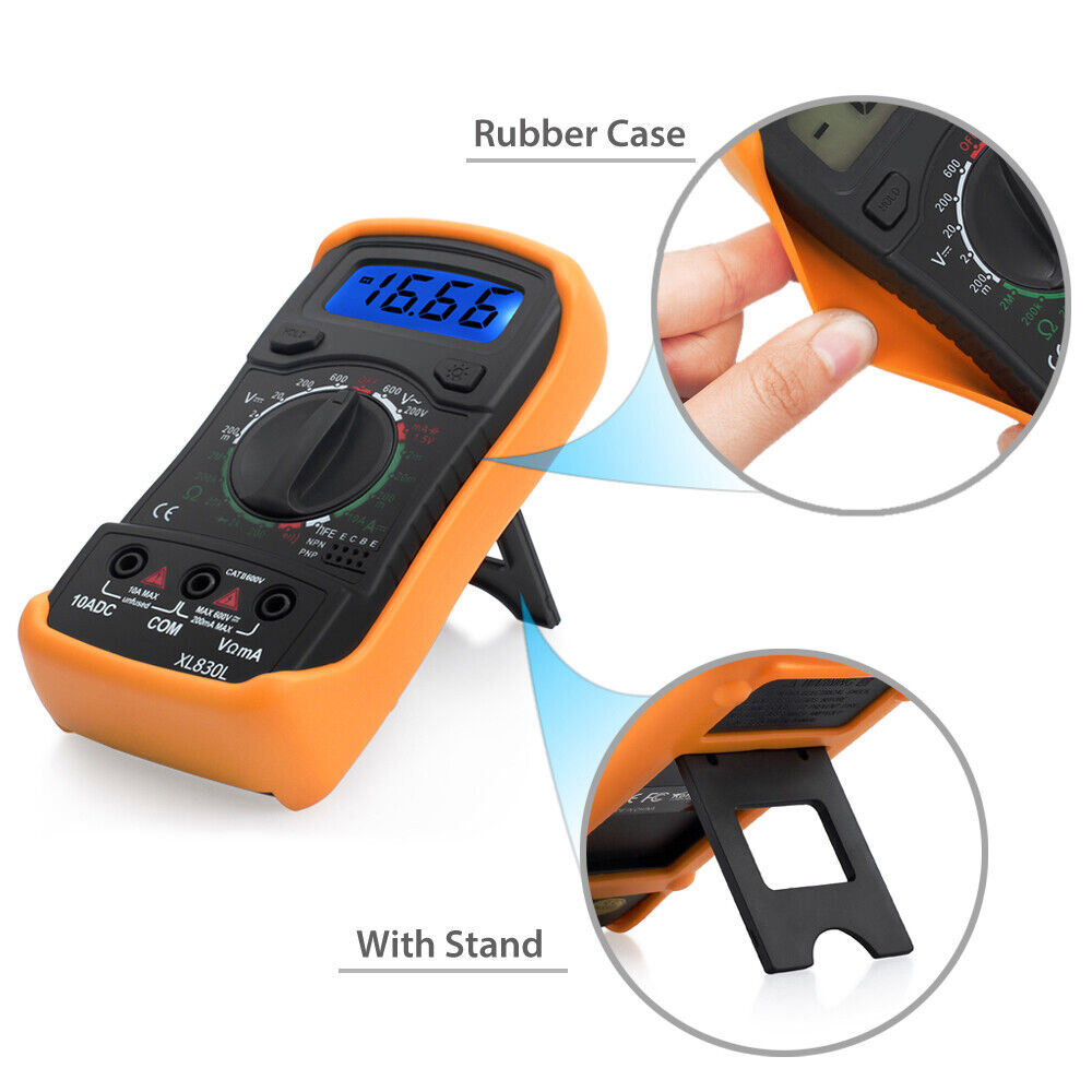 Digital Multimeter Non-Contact Voltage Tester Socket Tester Electrical Test Kit