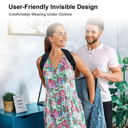 Back Posture Corrector Adjustable Upper Back Braces Clavicle Support Device Shoulder Neck Pain Relief