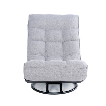 360 degree swivel lazy chair,42 position backrest adjustable folding chair,comfortable padded backrest,lazy sofa chair for teenagers and adults,video game chair can be placed in bedroom,living room