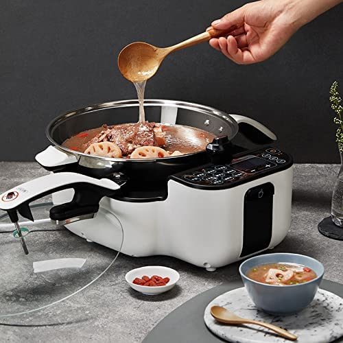 Gemside Intelligent Automatic Cooking Pot Automatic Cooking Machine LWOK-DA10 Anti-Paste And Anti-Overflow Intelligent Temperature Control 3.5L
