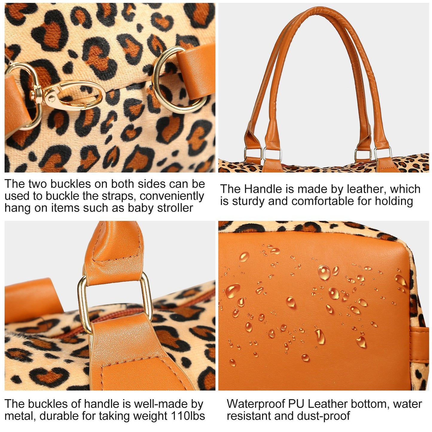 Women Duffle Bag Travel Luggage Bags Weekend Overnight Bag Tote Bags Shoulder Handle Bags