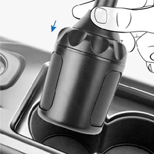 10W Qi Fast Charging Car Wireless Charger Phone Holder Car Mount Cup Holder