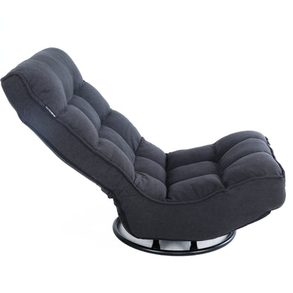 360 degree swivel lazy chair,42 position backrest adjustable folding chair,comfortable padded backrest,lazy sofa chair for teenagers and adults,video game chair can be placed in bedroom,living room