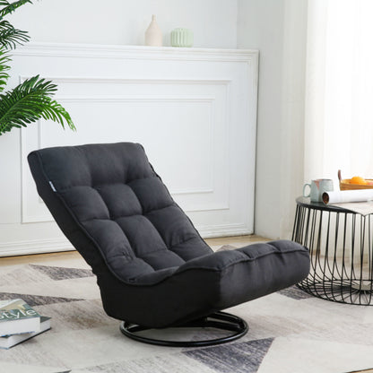 360 degree swivel lazy chair,42 position backrest adjustable folding chair,comfortable padded backrest,lazy sofa chair for teenagers and adults,video game chair can be placed in bedroom,living room