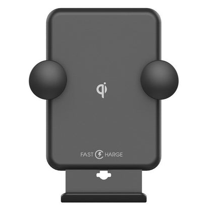 10W Qi Fast Charging Car Wireless Charger Phone Holder Car Mount Cup Holder