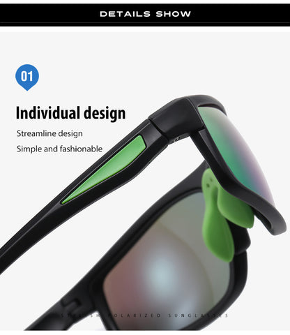 Sports Sunglasses Polarized Photochromic Night Vision Sunglasses
