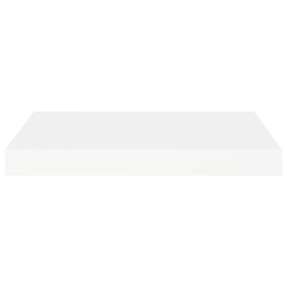 Floating Wall Shelves 2 pcs White 15.7"x9.1"x1.5" MDF