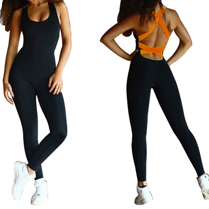 Women's Sports YOGA Workout Gym Fitness Jumpsuit